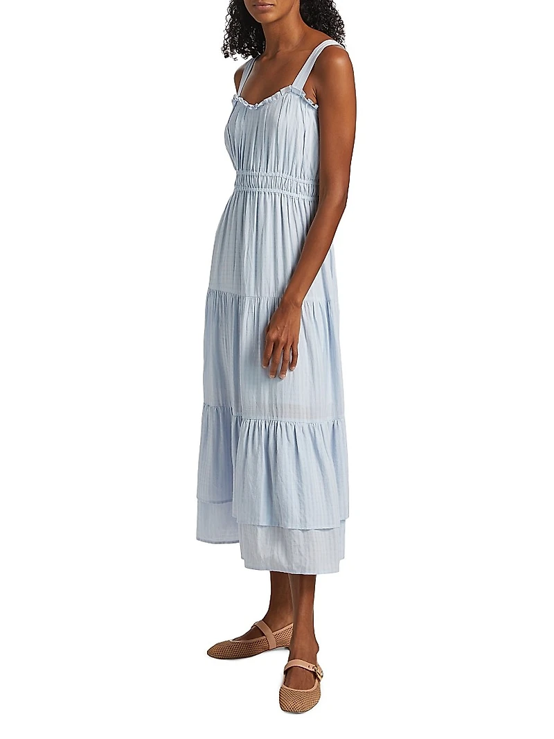 Persimmon Tiered Maxi Dress