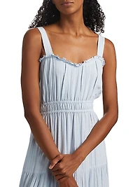 Persimmon Tiered Maxi Dress