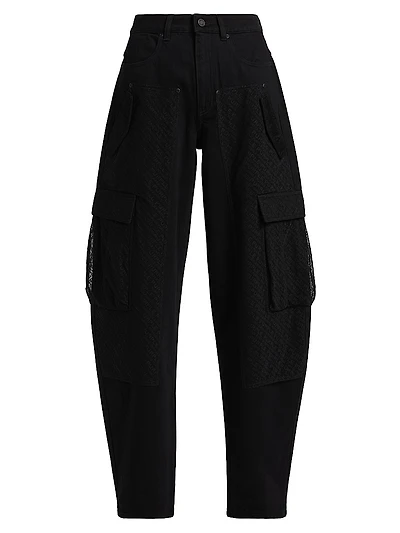 Barrel-Leg Carpenter Jeans