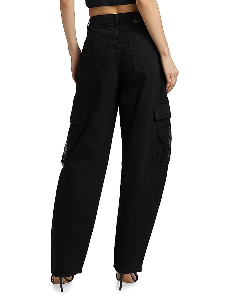 Barrel-Leg Carpenter Jeans