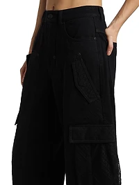 Barrel-Leg Carpenter Jeans