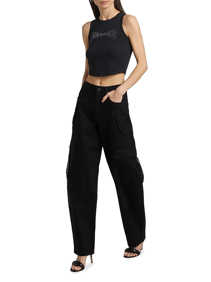 Barrel-Leg Carpenter Jeans