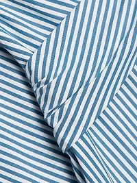 Nagano Striped Stretch Cotton Shirtdress