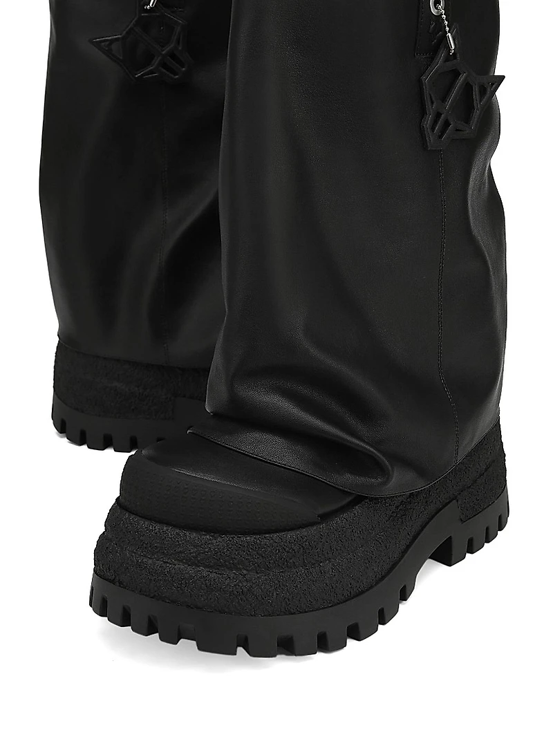 Disturb Leather Boots