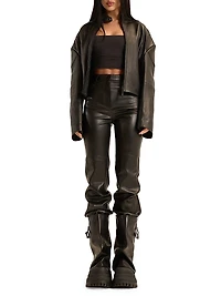Disturb Leather Boots