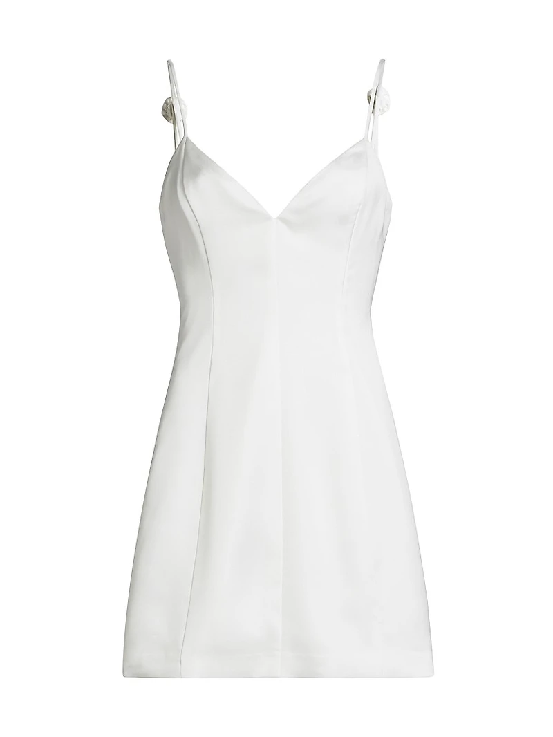 Cynthia Satin Minidress