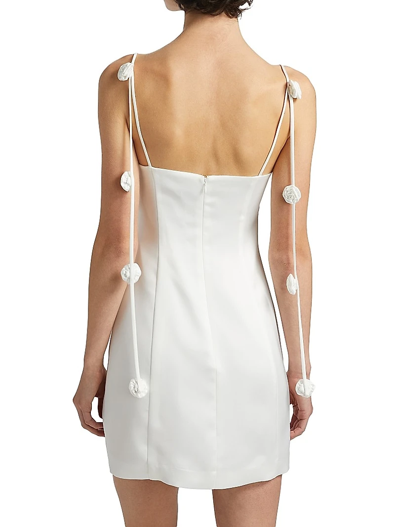 Cynthia Satin Minidress