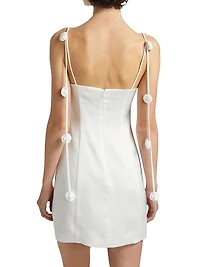 Cynthia Satin Minidress