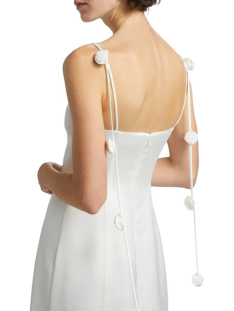 Cynthia Satin Minidress