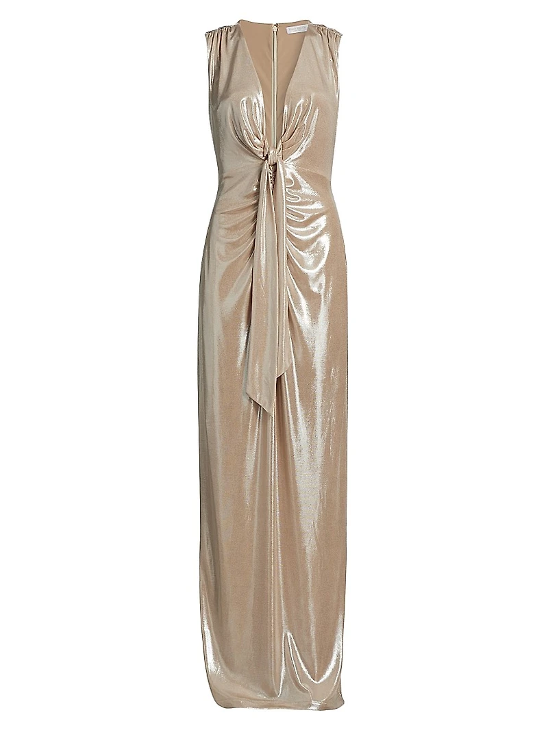 Breonna Metallic Gown