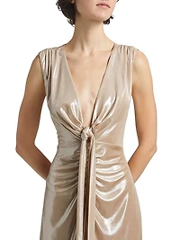 Breonna Metallic Gown