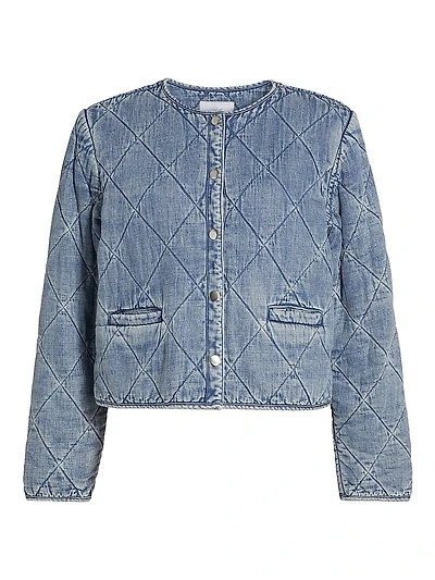Ency Quilted Denim Jacket