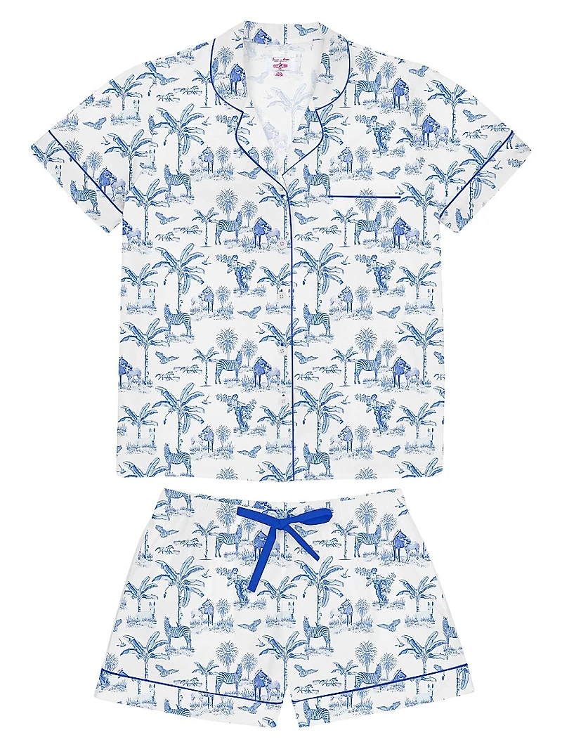 Women's Skydog Short Pajama Set