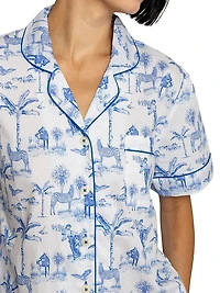 Women's Skydog Short Pajama Set