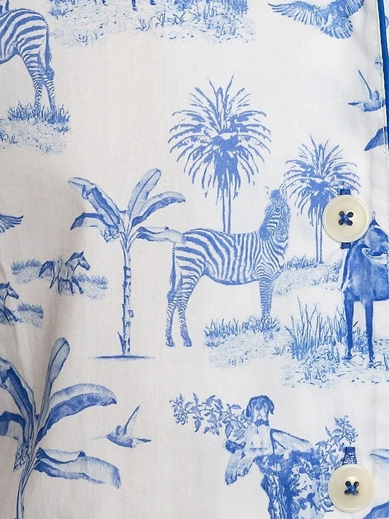 Women's Skydog Short Pajama Set