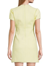 Marcina Tweed Minidress