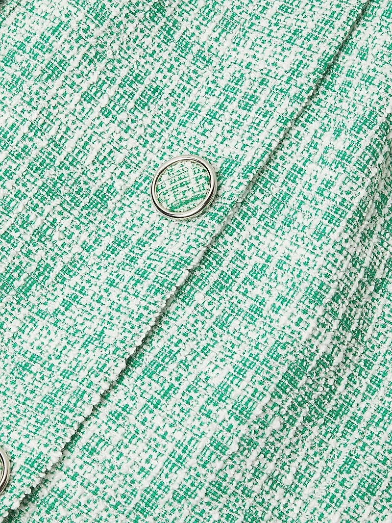 Roland 2-Piece Boucle-Knit Top & Skirt Set