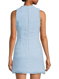 Lucas Tweed Bow Minidress