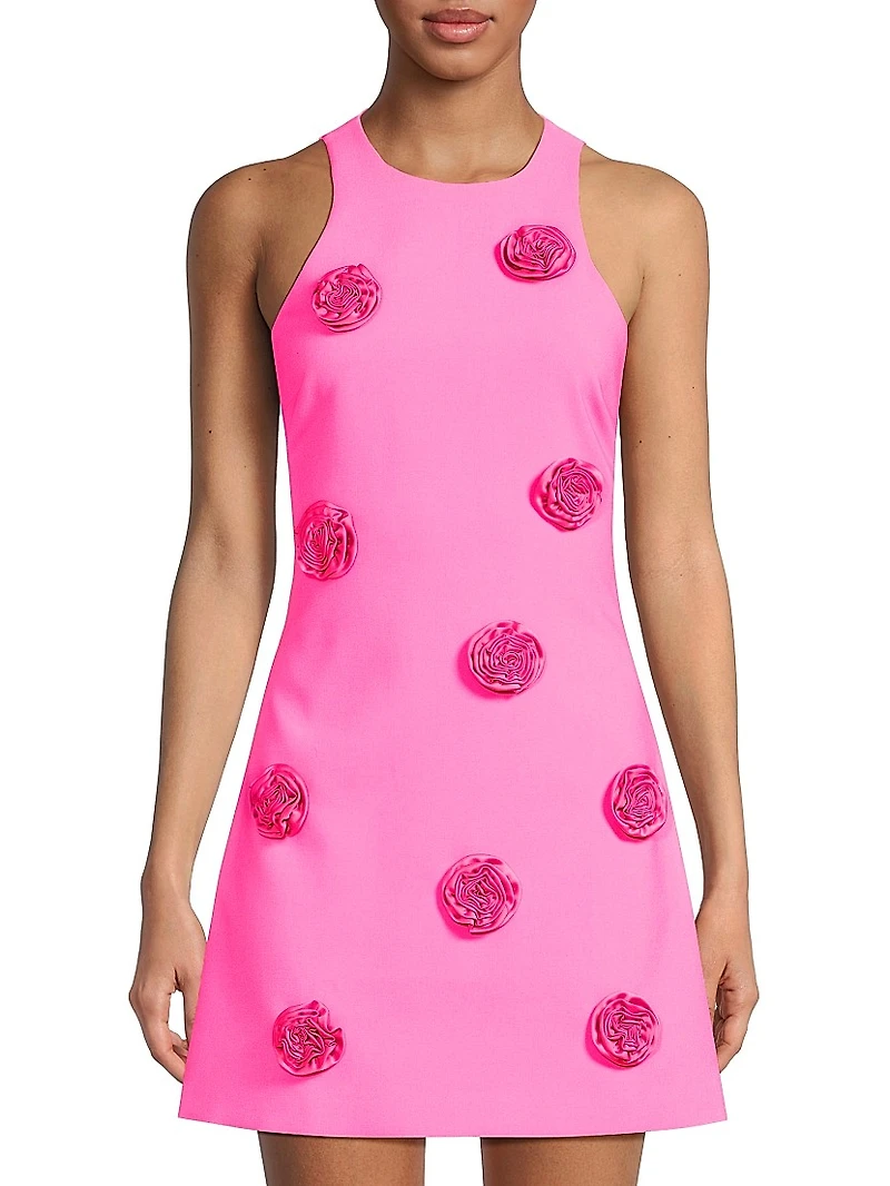 Denny Rosette Minidress