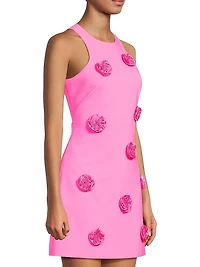 Denny Rosette Minidress