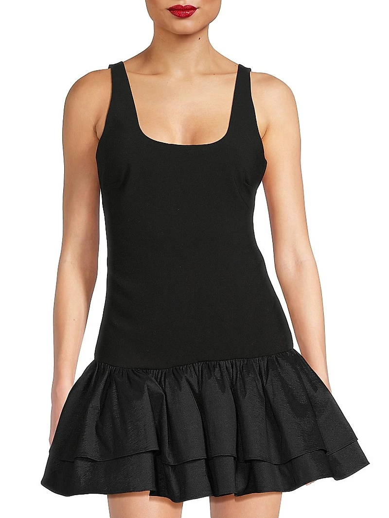 Marika Ruffle Minidress