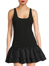 Marika Ruffle Minidress