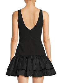 Marika Ruffle Minidress