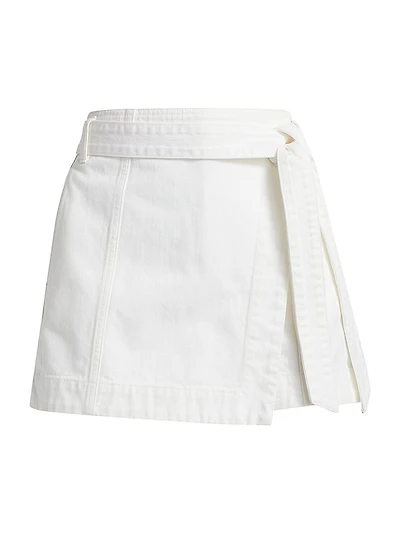 Agee Cotton-Blend Skort