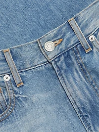 Kasey Mid-Rise Wide-Leg Jeans