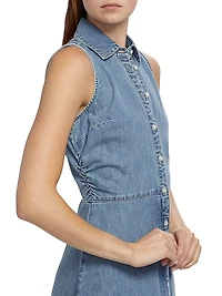Fuller Denim Midi-Dress