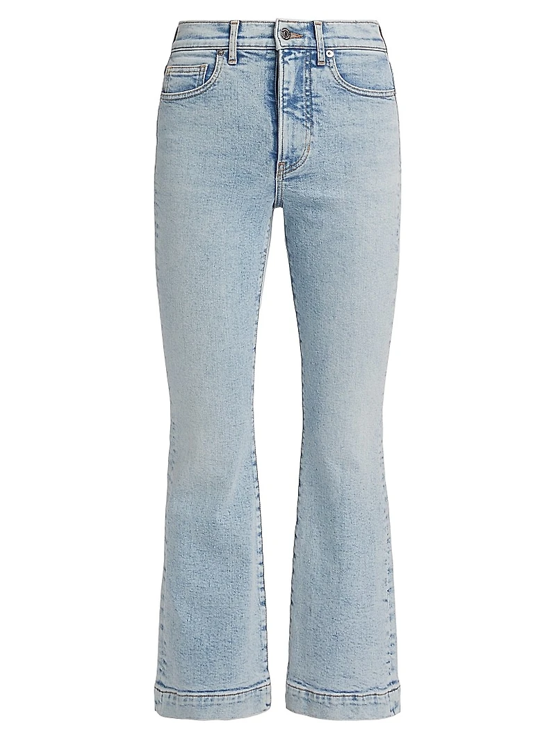 Carson High-Rise Ankle Flare Jeans