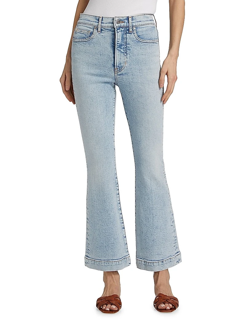 Carson High-Rise Ankle Flare Jeans