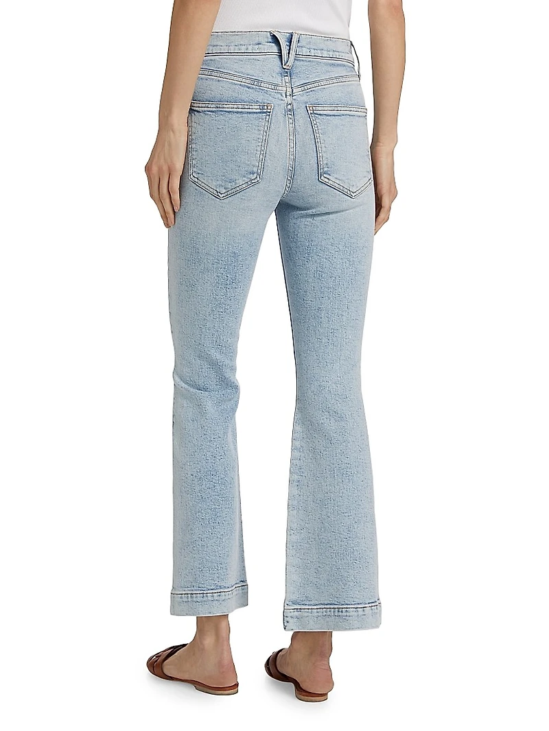 Carson High-Rise Ankle Flare Jeans