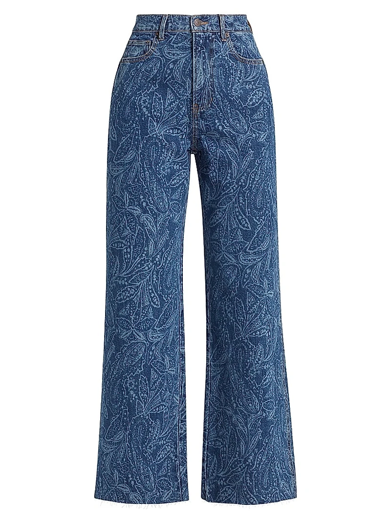 Taylor High-Rise Wide-Leg Jeans