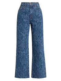 Taylor High-Rise Wide-Leg Jeans
