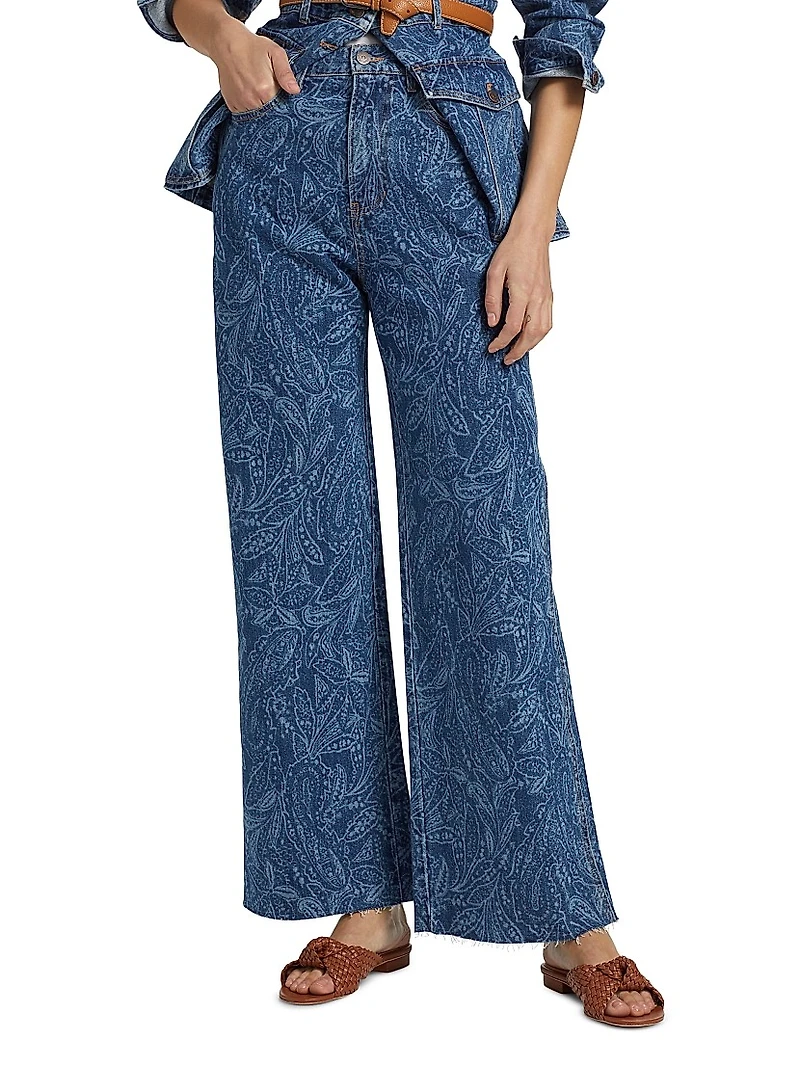 Taylor High-Rise Wide-Leg Jeans