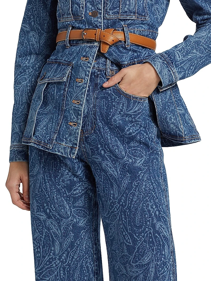 Taylor High-Rise Wide-Leg Jeans