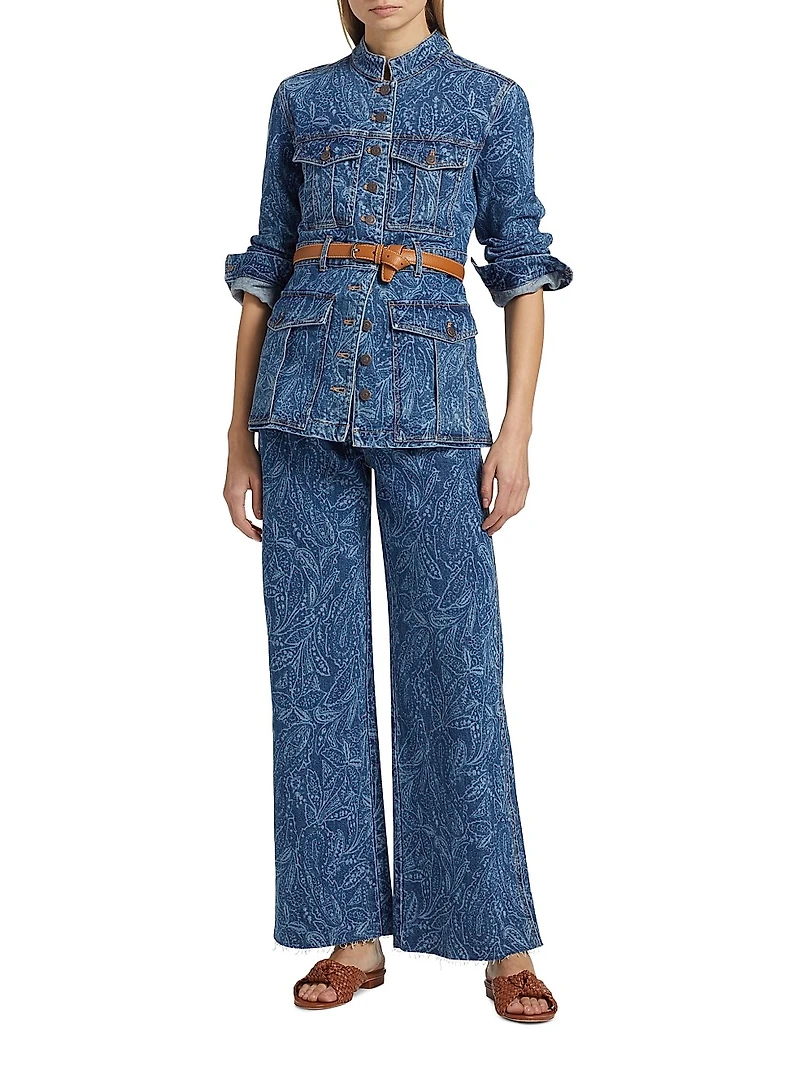 Taylor High-Rise Wide-Leg Jeans
