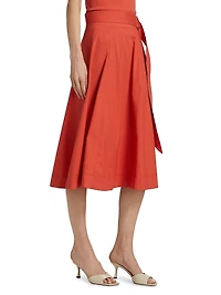 Facia A-Line Skirt