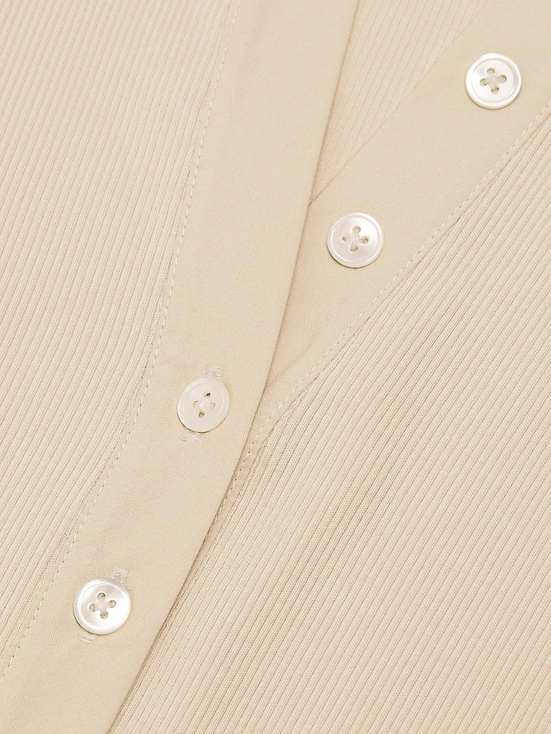 Coralee Puff-Sleeve Top