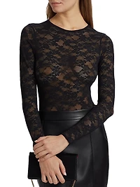 Le Stretch Long-Sleeve Bodysuit
