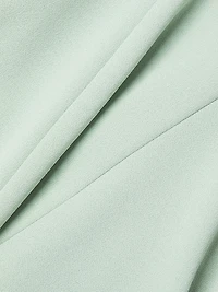 Ashlyn Crepe Sweetheart Midi-Dress