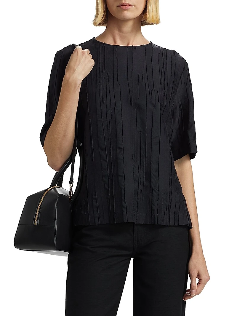 Toba Round Neck Blouse