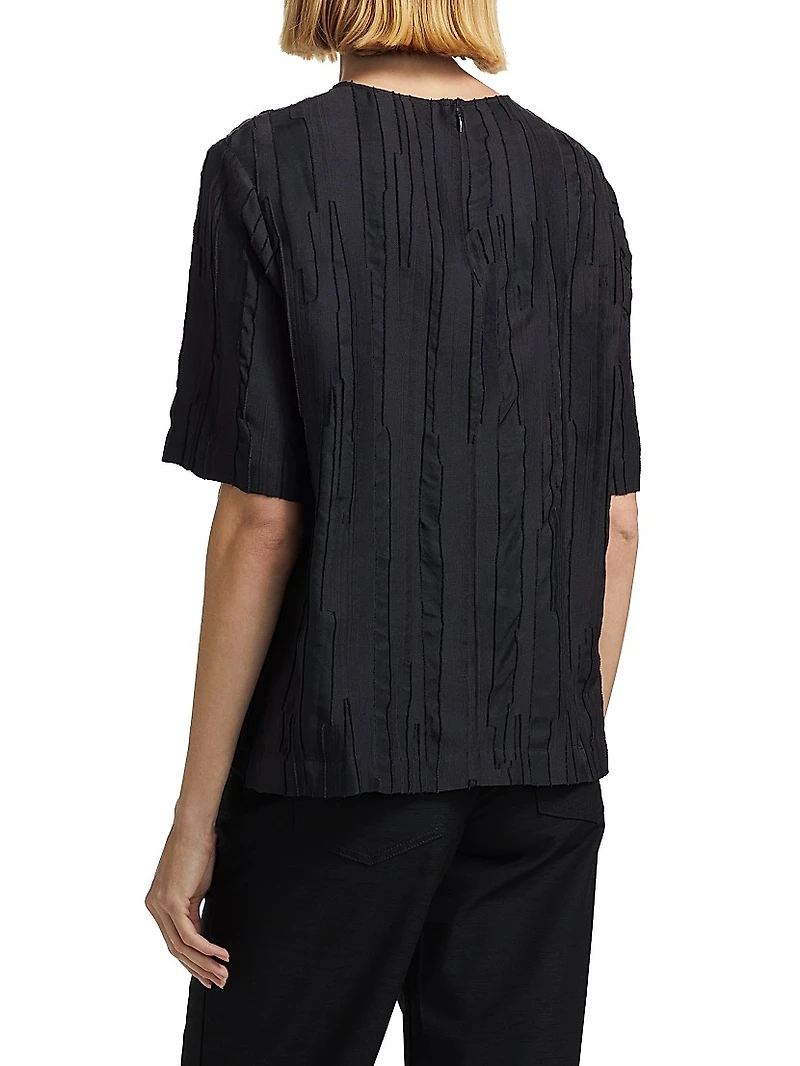 Toba Round Neck Blouse