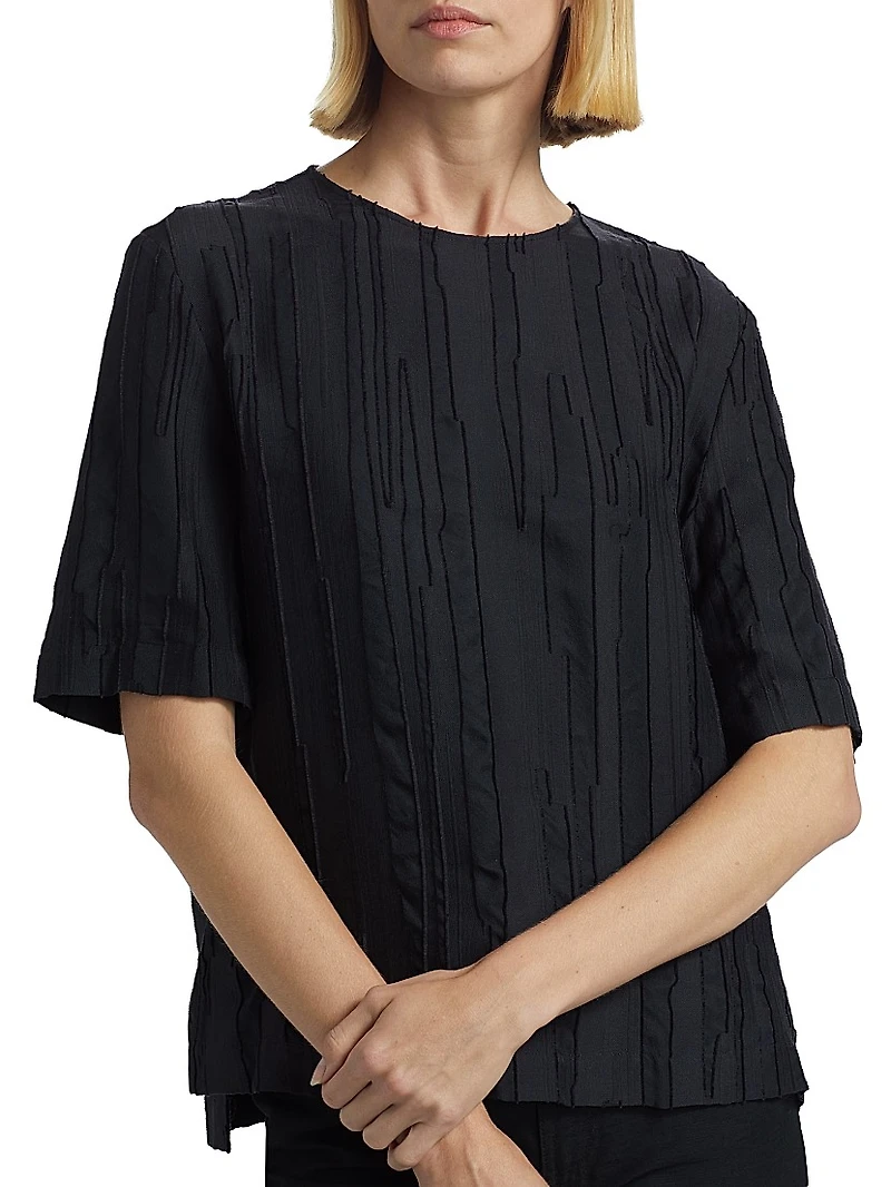 Toba Round Neck Blouse