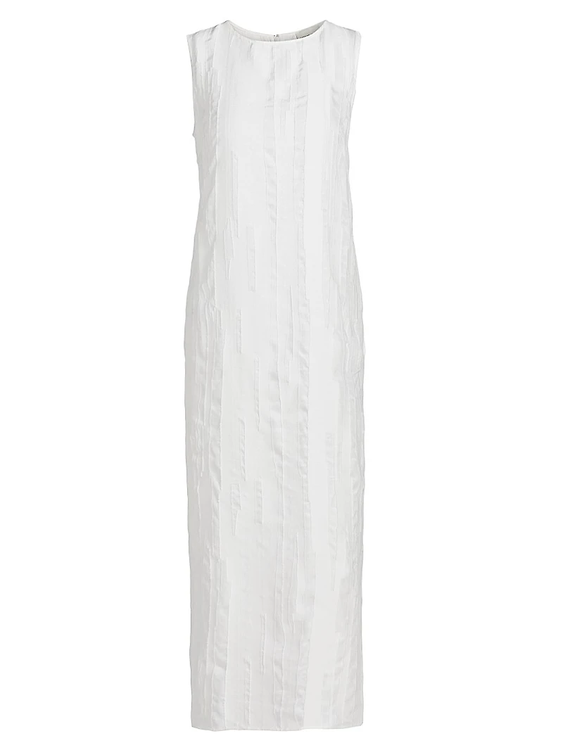 Minga Silk-Cotton Midi-Dress