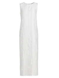 Minga Silk-Cotton Midi-Dress