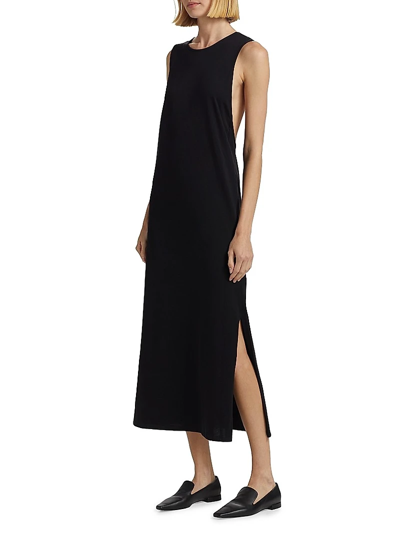 Rayna Backless Midi-Dress