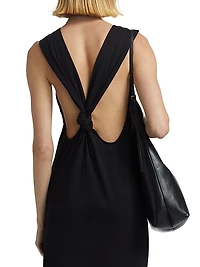 Rayna Backless Midi-Dress