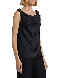 Remy Draped Sleeveless Top